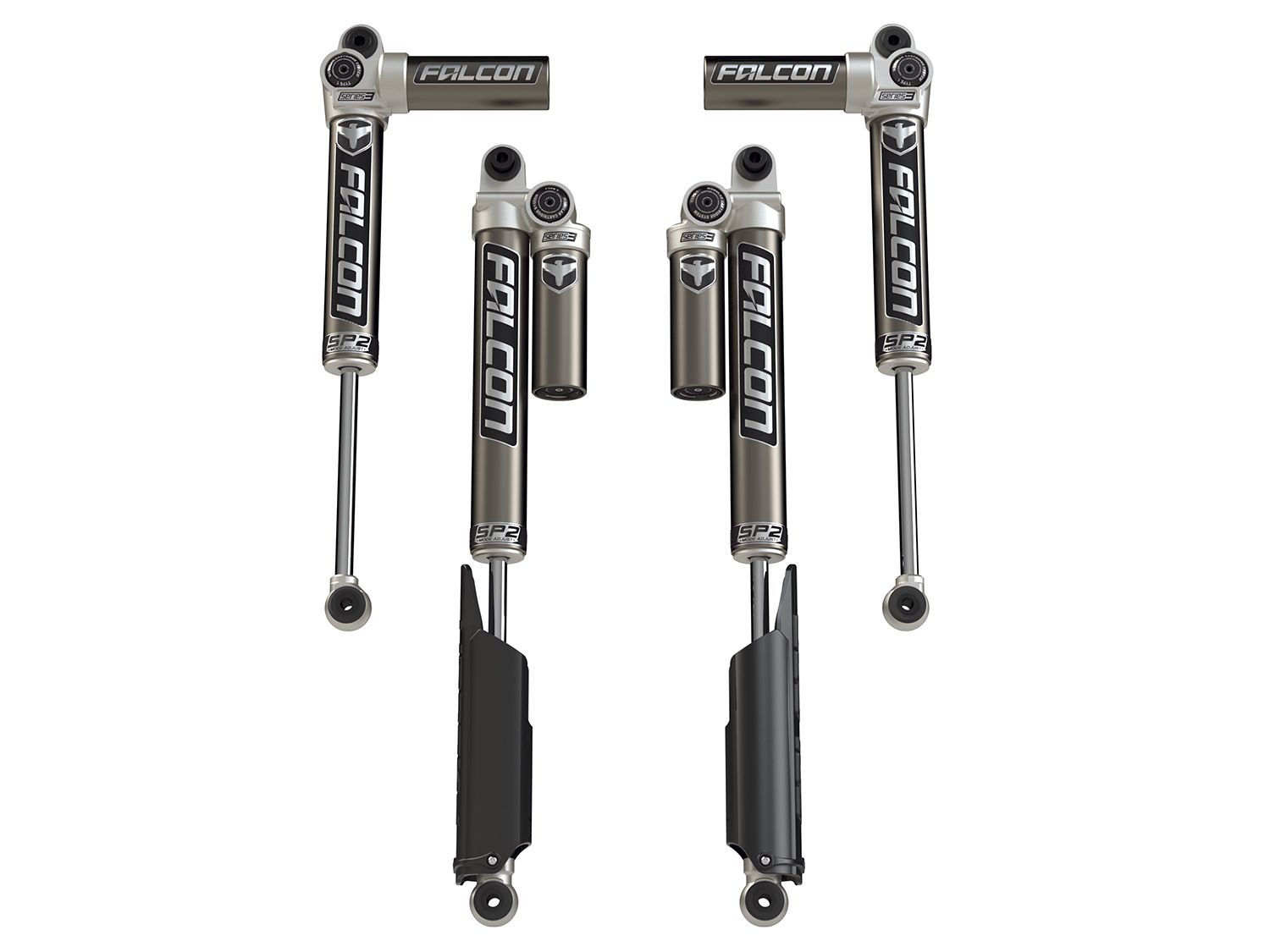 JL 2dr: Falcon SP2 3.1 Piggyback Shock Kit (2-4.5" Lift)