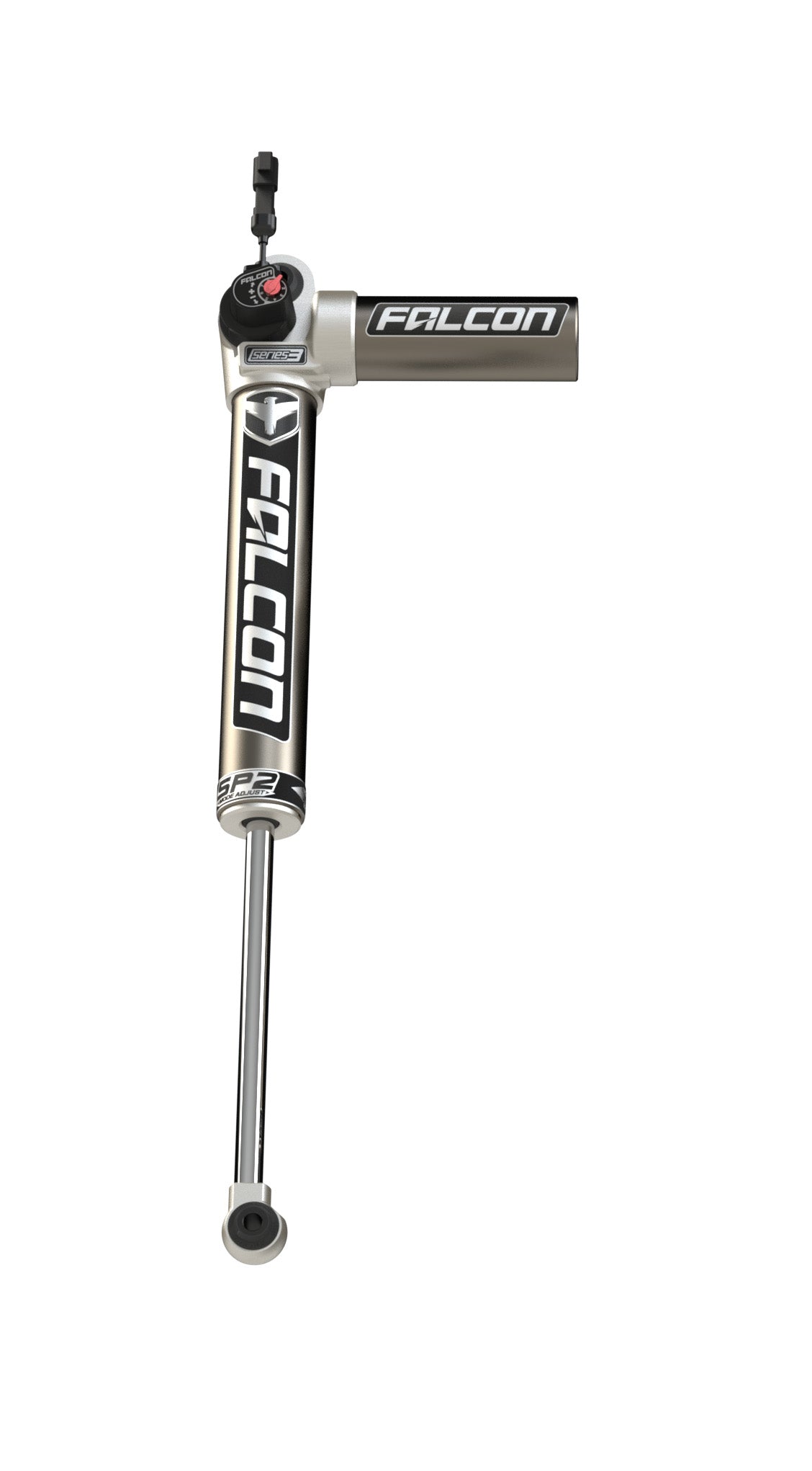 JL 2dr: Falcon 3.5 SP2 Piggyback Front Left Shock (2-4.5" Lift)