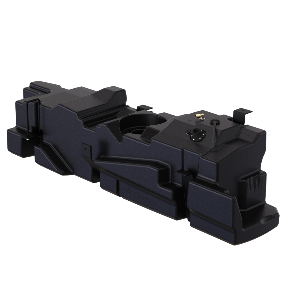 S&B 56 Gallon High-Capacity Fuel Tank for 2011-2016 Ford Powerstroke 6.7L Crew Cab Short Bed