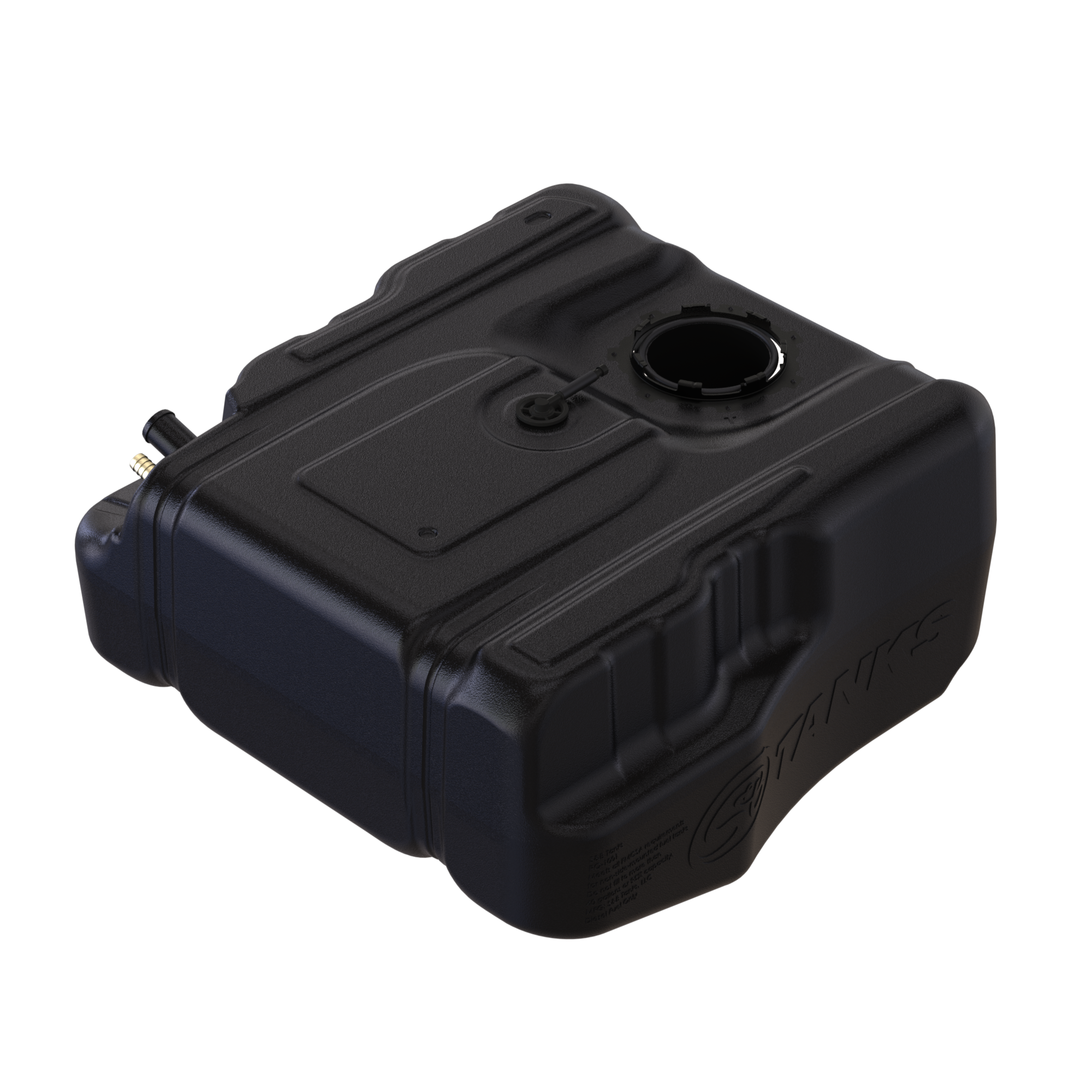 S&B 40 Gallon (After Axle) High-Capacity Fuel Tank for 2011-2016 Ford F250, F350, F450, F550 Powerstroke 6.7L, Cab Chassis