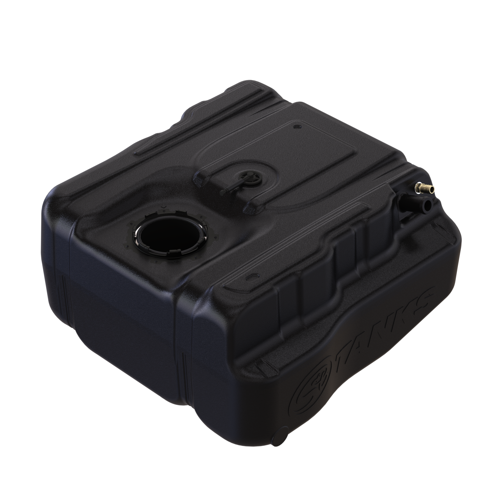 S&B 40 Gallon (After Axle) High-Capacity Fuel Tank for 2011-2016 Ford F250, F350, F450, F550 Powerstroke 6.7L, Cab Chassis