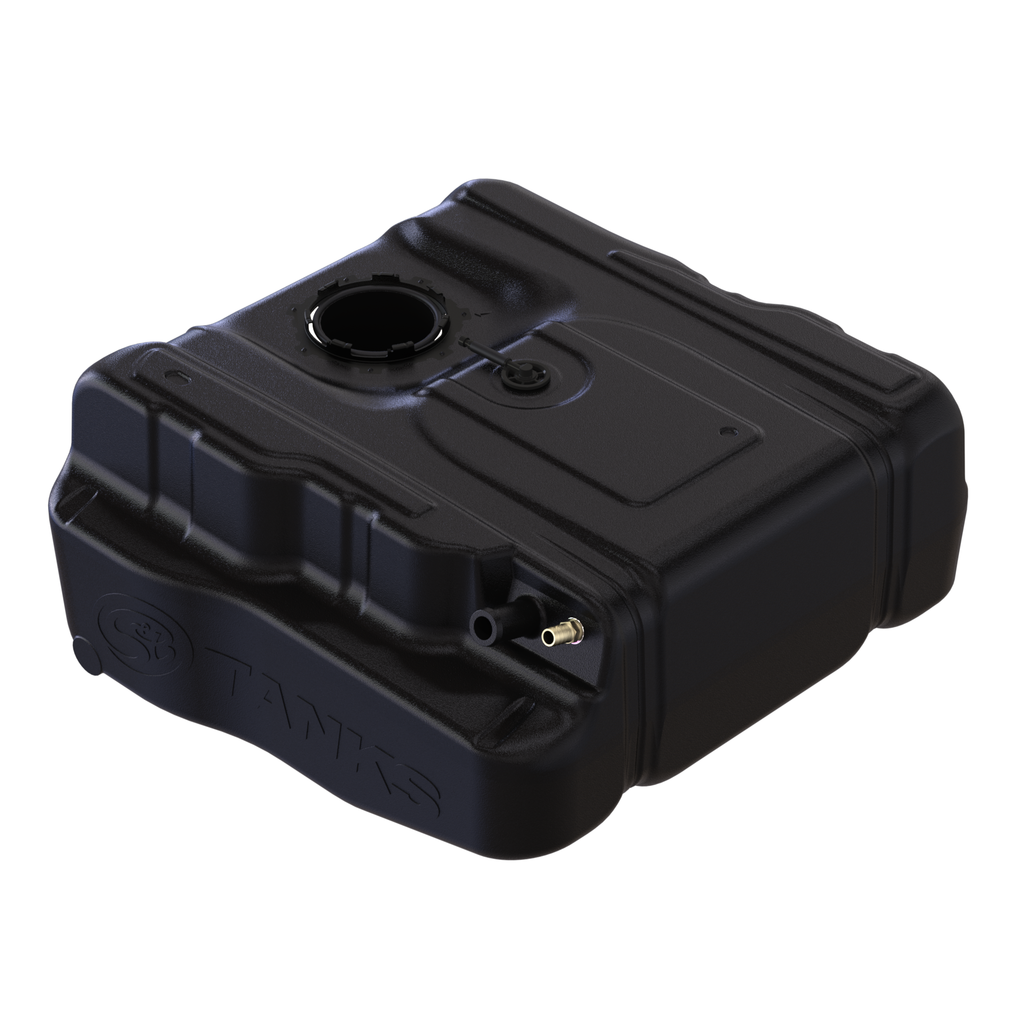 S&B 40 Gallon (After Axle) High-Capacity Fuel Tank for 2011-2016 Ford F250, F350, F450, F550 Powerstroke 6.7L, Cab Chassis