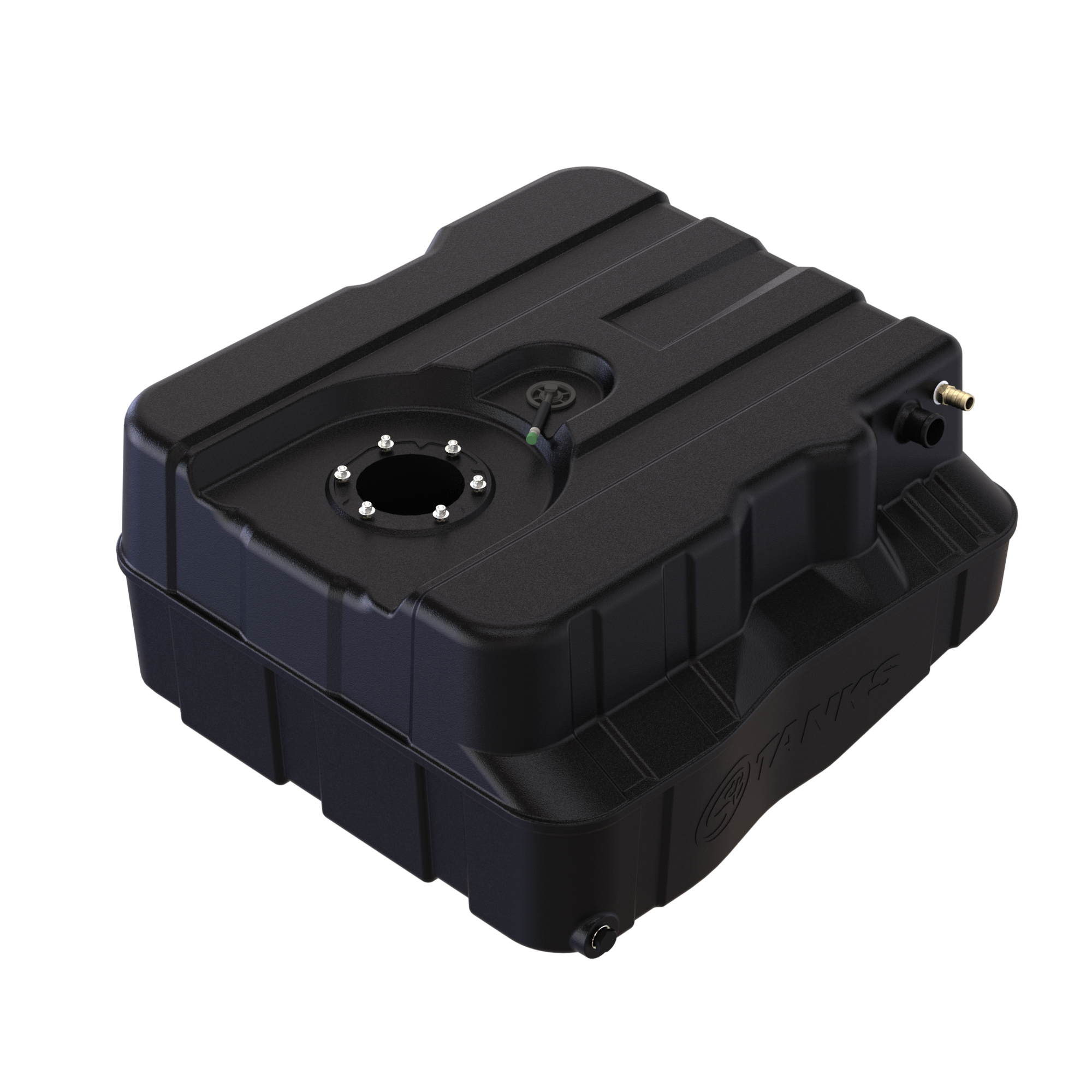 S&B 40 Gallon (After Axle) High-Capacity Fuel Tank 2000-2010 Ford Powerstroke 7.3L, 6.0L, 6.4L F-350, F-450, F-550 Cab Chassis