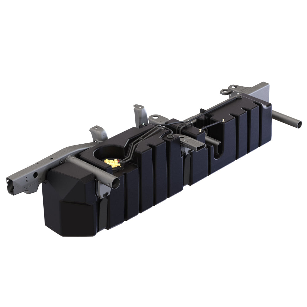 S&B 64 Gallon High-Capacity Fuel Tank for 2011-19 Chevy Silverado 2500/3500 and GMC Sierra 2500/3500 Crew Cab Long Bed 6.6L