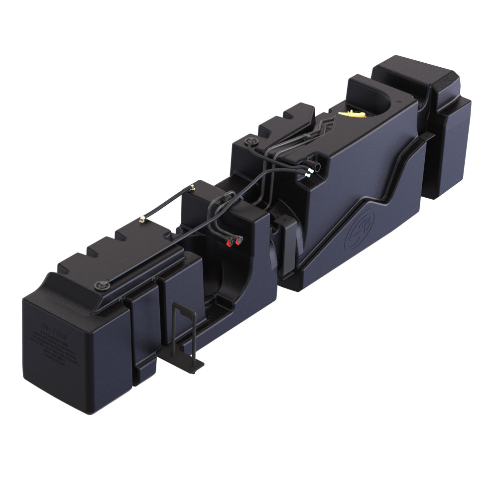 S&B 64 Gallon High-Capacity Fuel Tank for 2011-19 Chevy Silverado 2500/3500 and GMC Sierra 2500/3500 Crew Cab Long Bed 6.6L