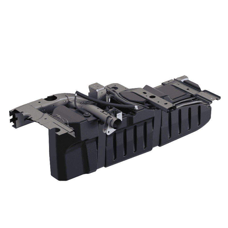 S&B 52 Gallon High-Capacity Fuel Tank for 2005-2024 Dodge Ram Cummins Crew and Quad Cab Short Bed