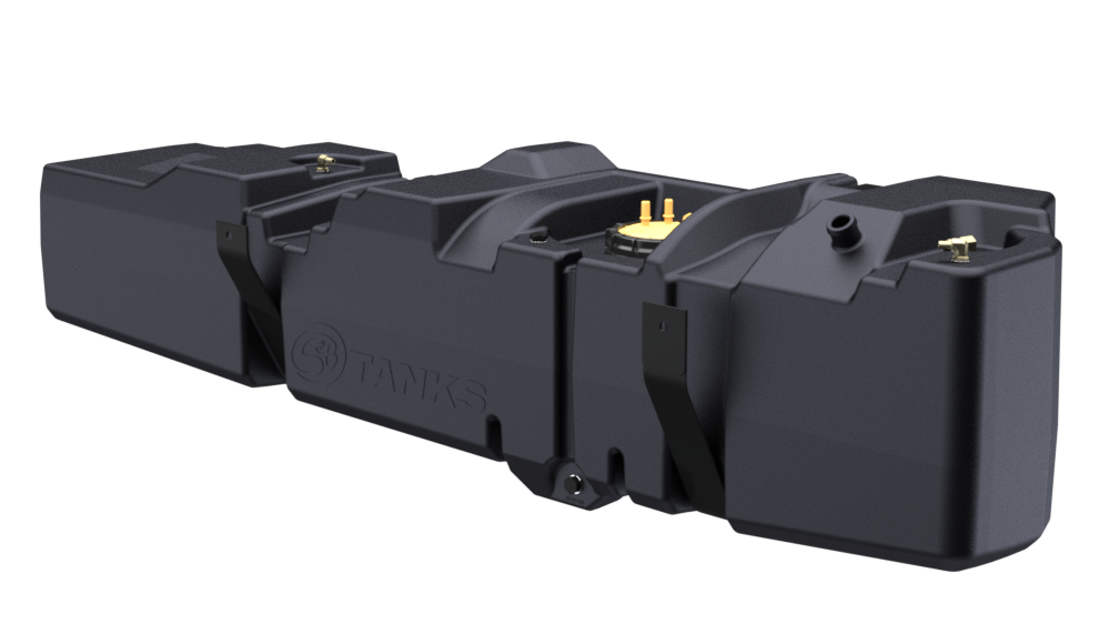 S&B 60 Gallon High-Capacity Fuel Tank for 2008-2010 Ford Powerstroke 6.4L Crew Cab Short Bed