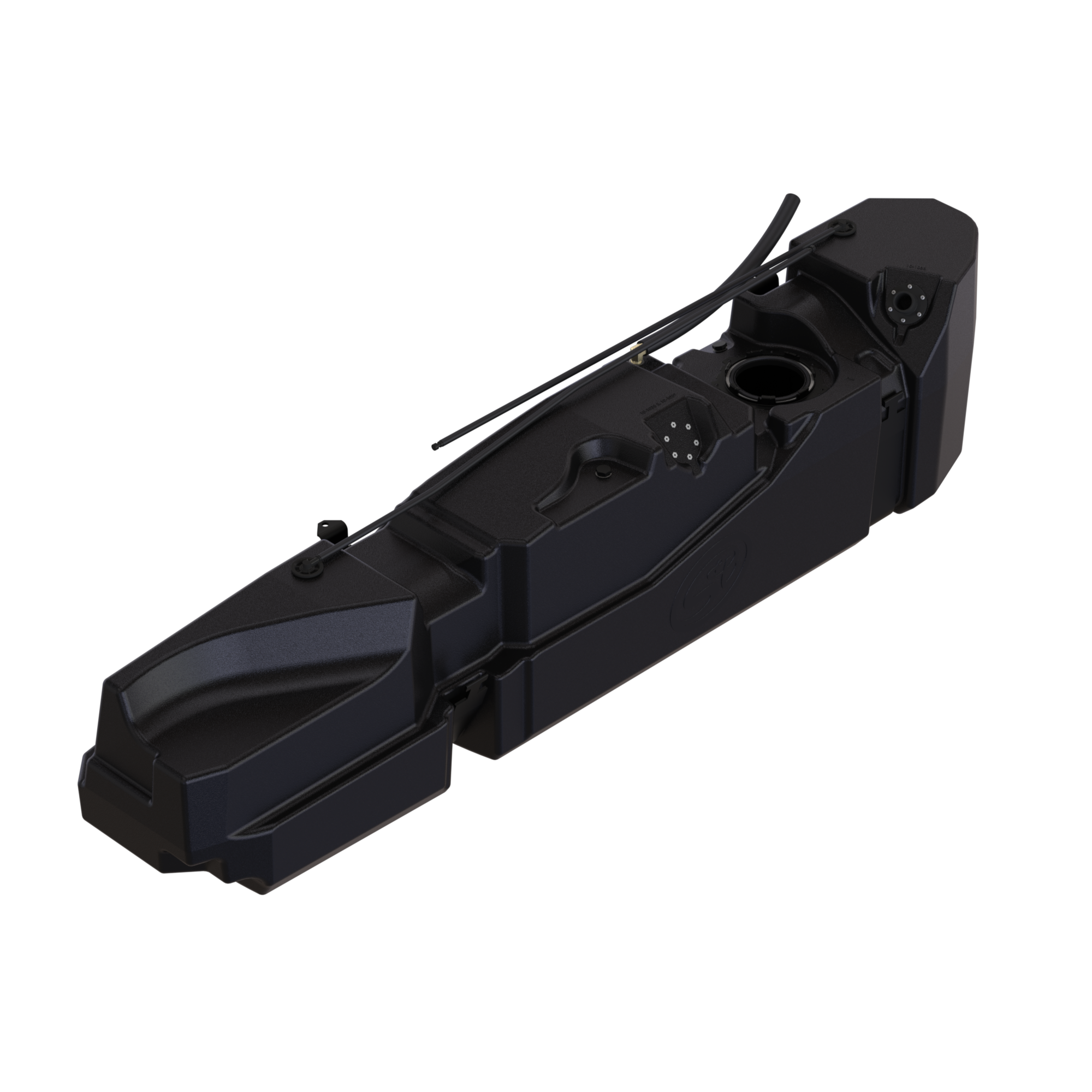 S&B 56 Gallon High-Capacity Fuel Tank for 2013-2026 Dodge Ram Cummins 6.7L, Crew Cab Long Bed