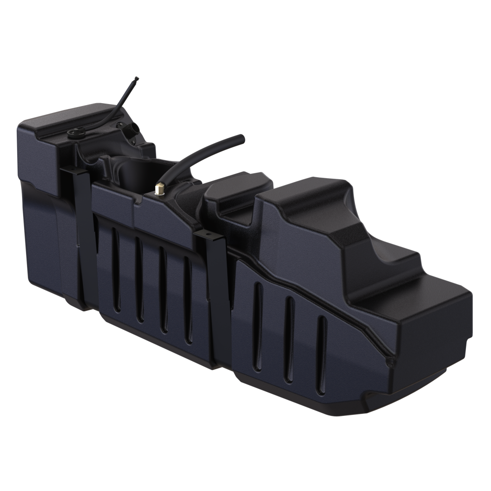S&B 50 Gallon High-Capacity Fuel Tank for 2005-2026 Dodge Ram Cummins 5.9L & 6.7L, Crew and Quad Cab Short Bed