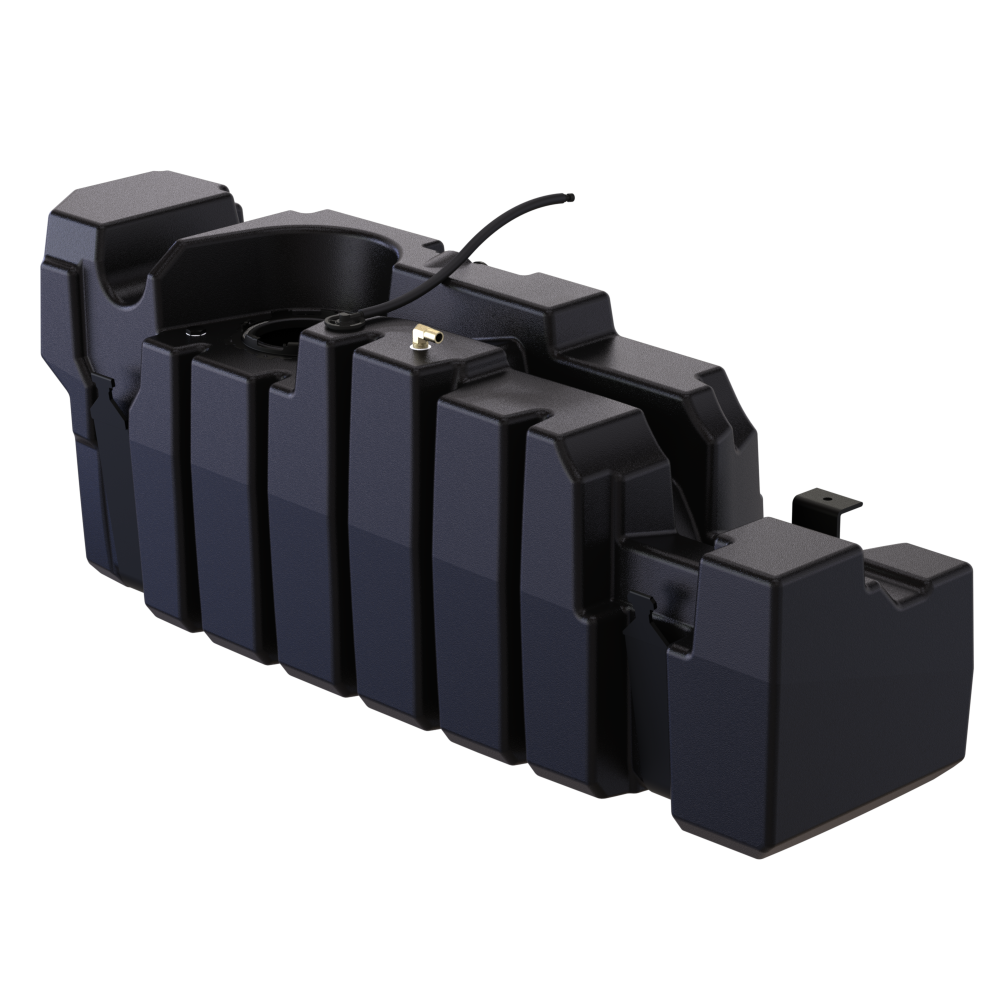 S&B 56 Gallon High-Capacity Fuel Tank for 2011-2026 GMC and Chevy 2500/3500 6.6L Duramax LML/L5P Crew Cab Short Bed