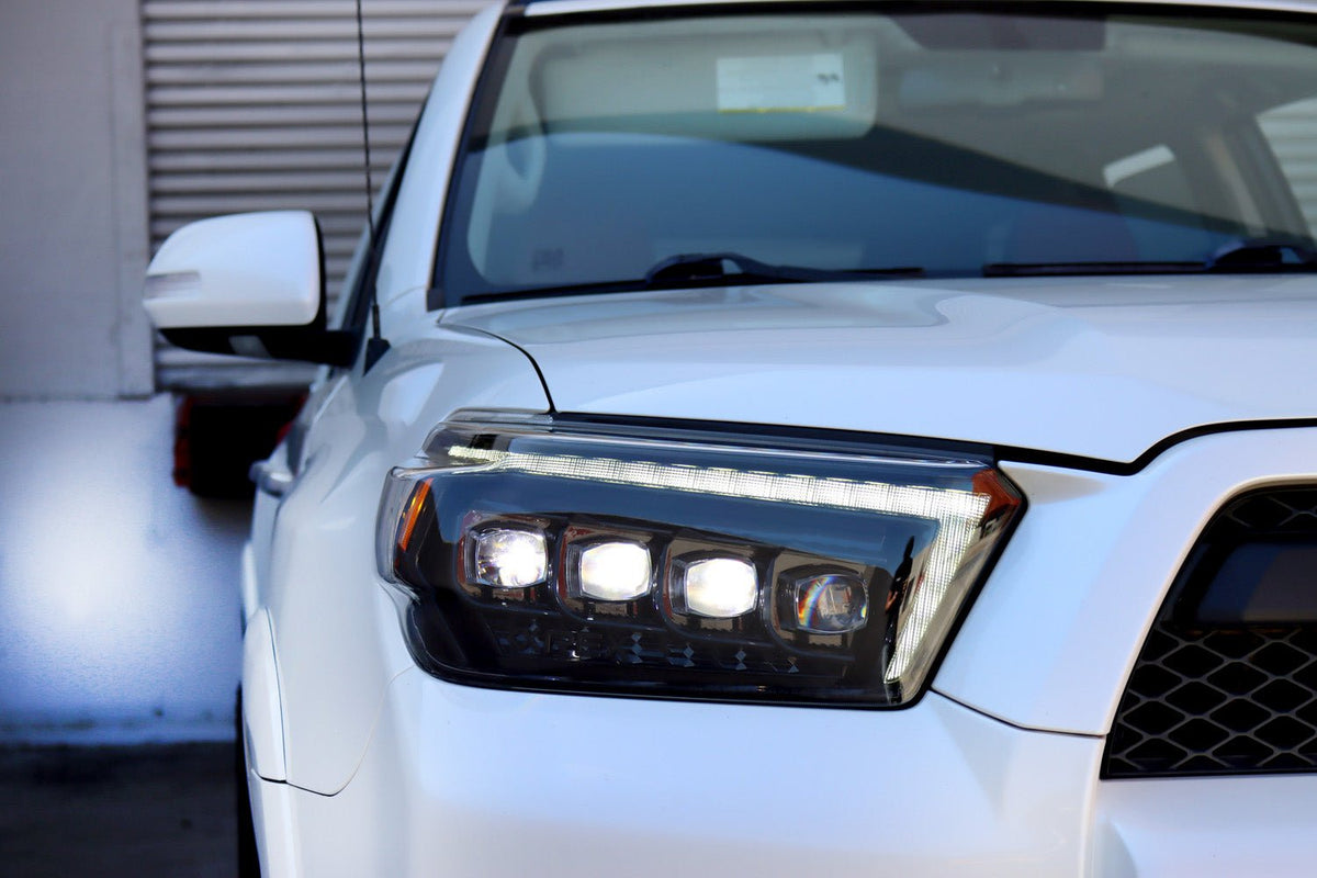 AlphaRex NOVA-Series LED Projector Headlights for Toyota 4Runner - Alpha-Black