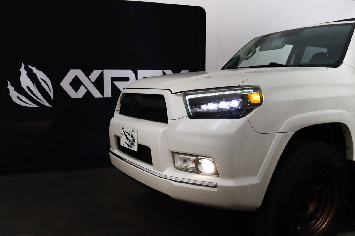 AlphaRex NOVA-Series LED Projector Headlights for Toyota 4Runner - Black