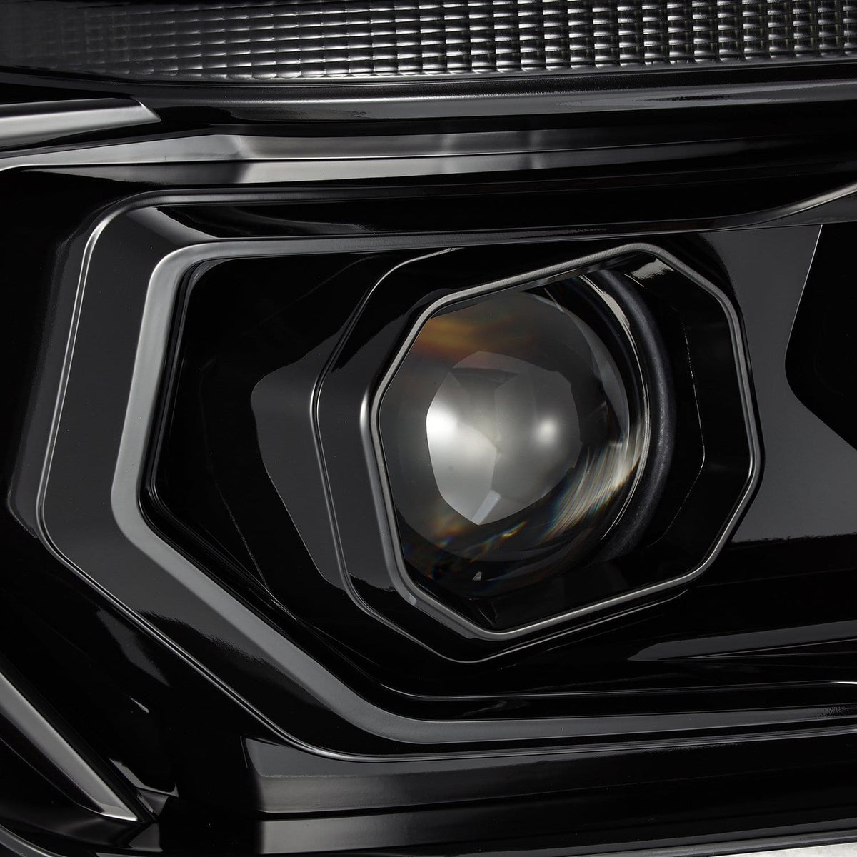 AlphaRex PRO-Series Halogen Projector Headlights for Toyota 4Runner - Alpha-Black