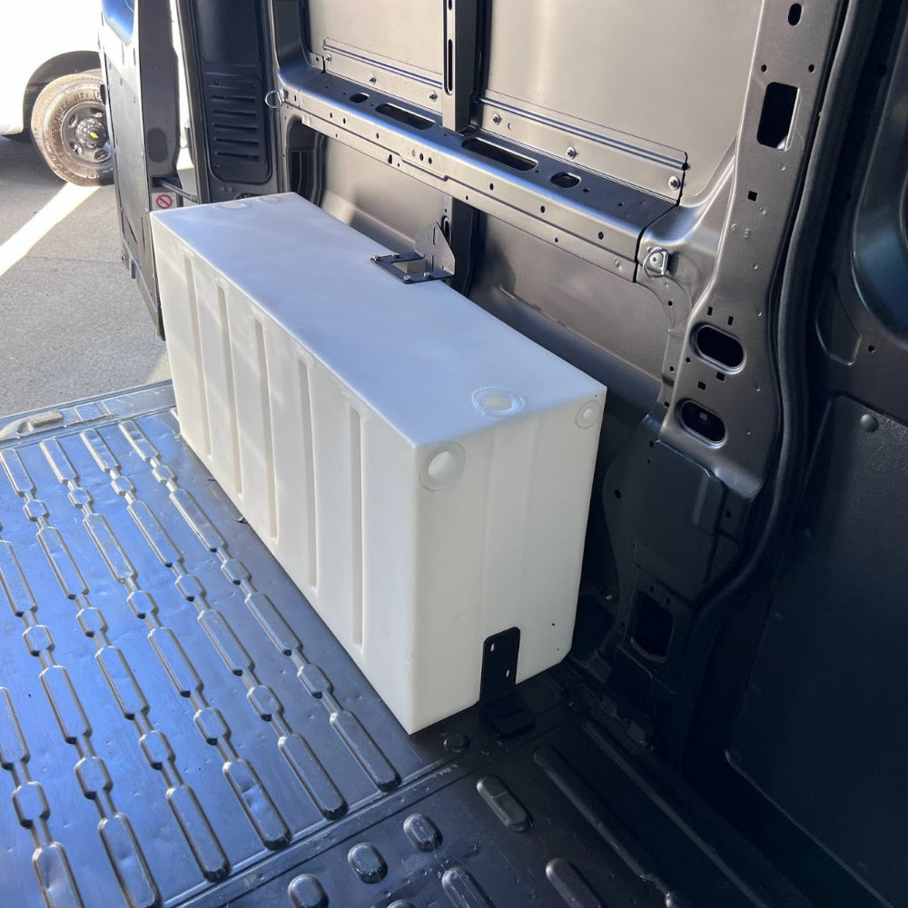 39 Gallon Wheel Well Water Tank For 2013-2026 Dodge / Ram Promaster 1500, 2500, 3500 136", 159", And 159" EXT (Both Sides)