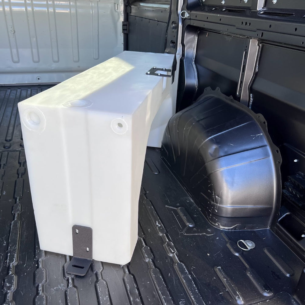 39 Gallon Wheel Well Water Tank For 2013-2026 Dodge / Ram Promaster 1500, 2500, 3500 136", 159", And 159" EXT (Both Sides)