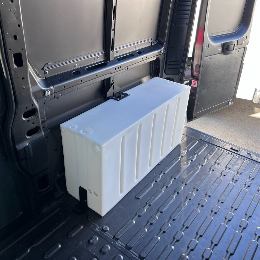 39 Gallon Wheel Well Water Tank For 2013-2026 Dodge / Ram Promaster 1500, 2500, 3500 136", 159", And 159" EXT (Both Sides)