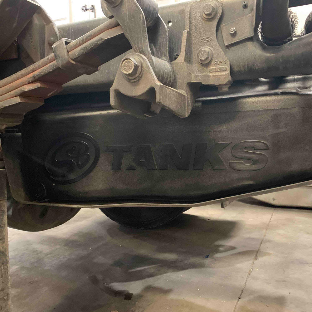 S&B 40 Gallon (After Axle) High-Capacity Fuel Tank 2000-2010 Ford Powerstroke 7.3L, 6.0L, 6.4L F-350, F-450, F-550 Cab Chassis