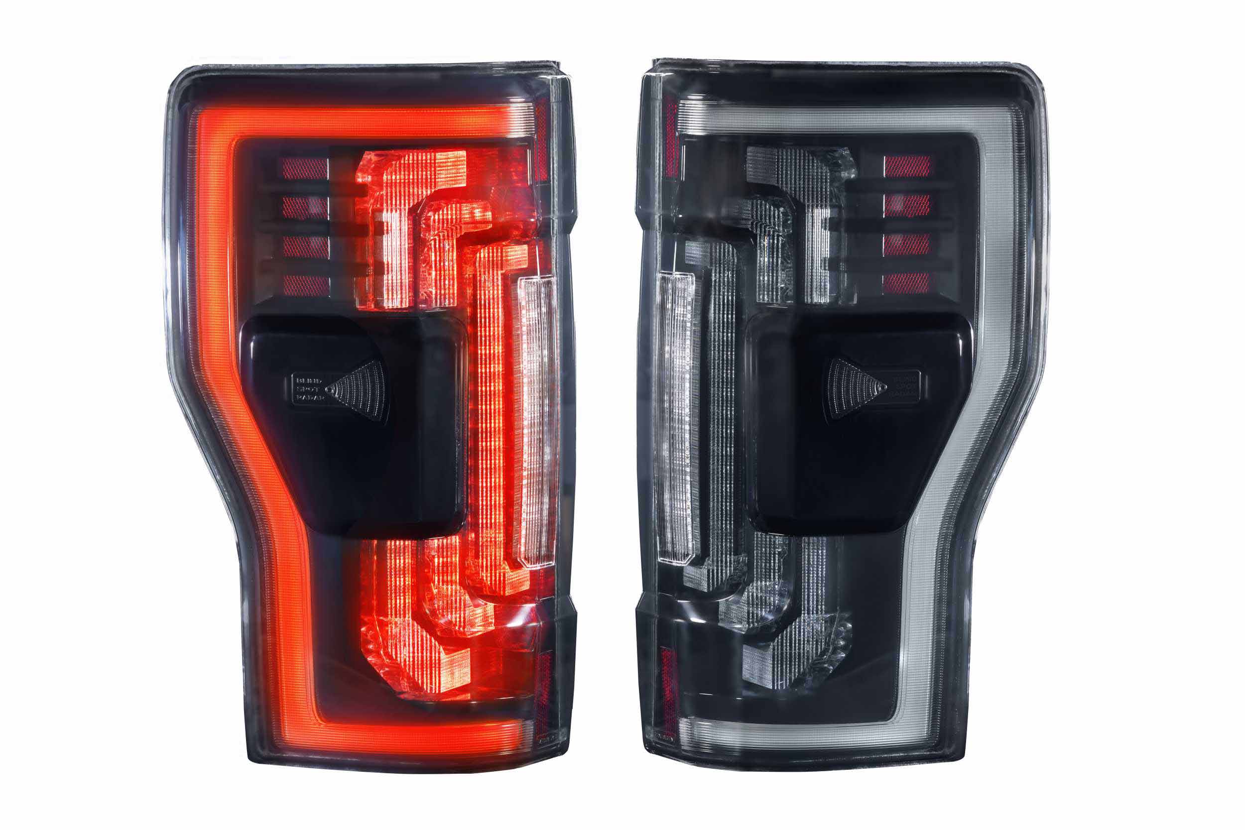Morimoto Ford Super Duty (17-22) XB LED Tail Lights (Smoked)