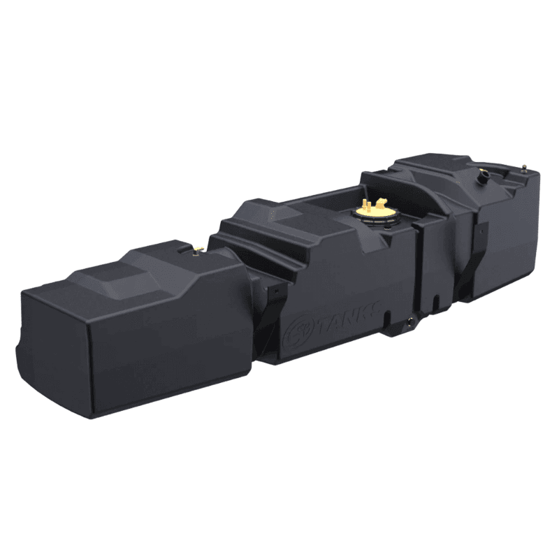 S&B 60 Gallon High-Capacity Fuel Tank for 1999-2007 Ford F250, F350 Powerstroke 7.3L, 6.0L Crew Cab Short Bed