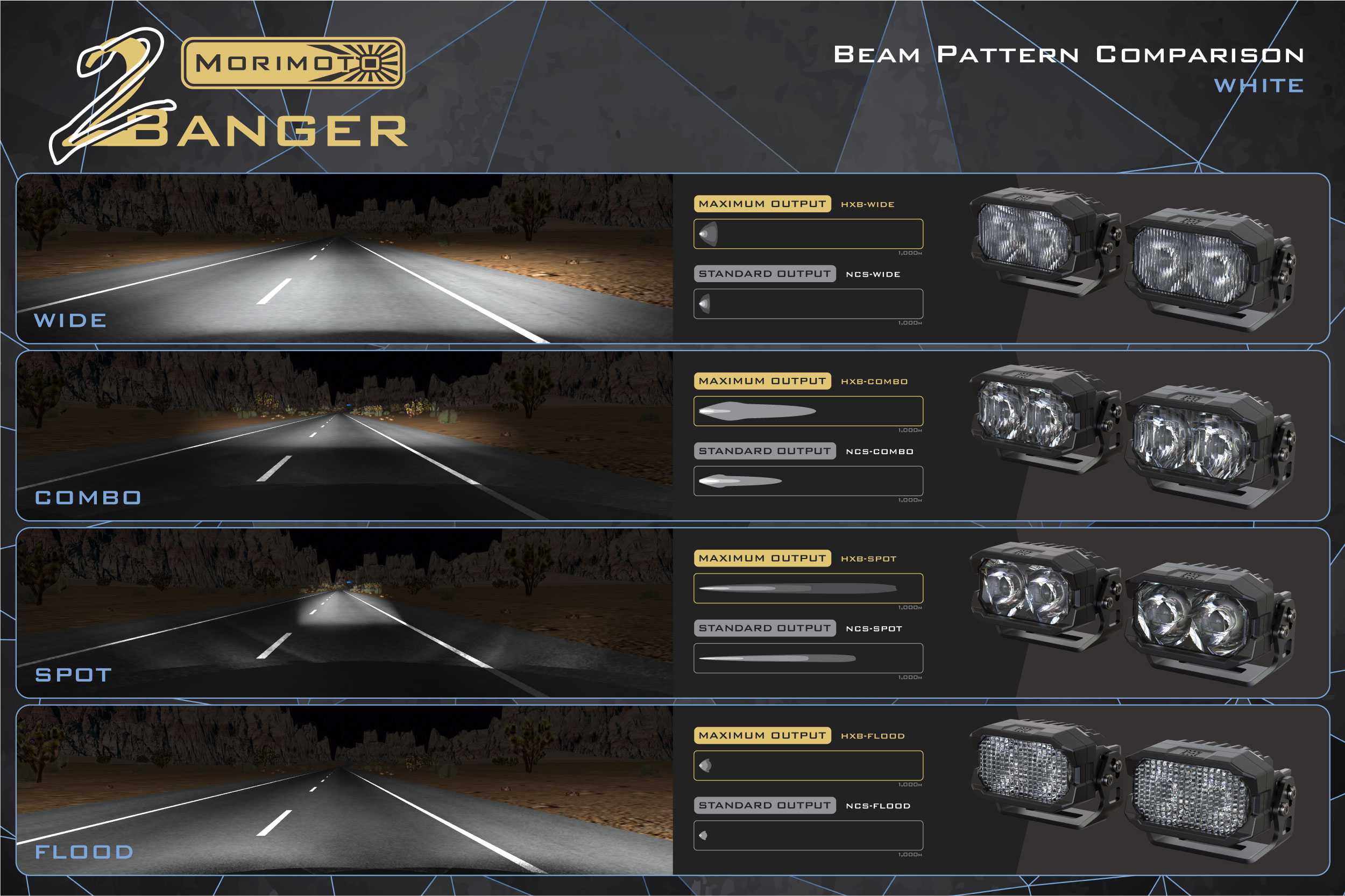 Morimoto Ford Raptor (10-14) 2Banger LED Ditch Light System