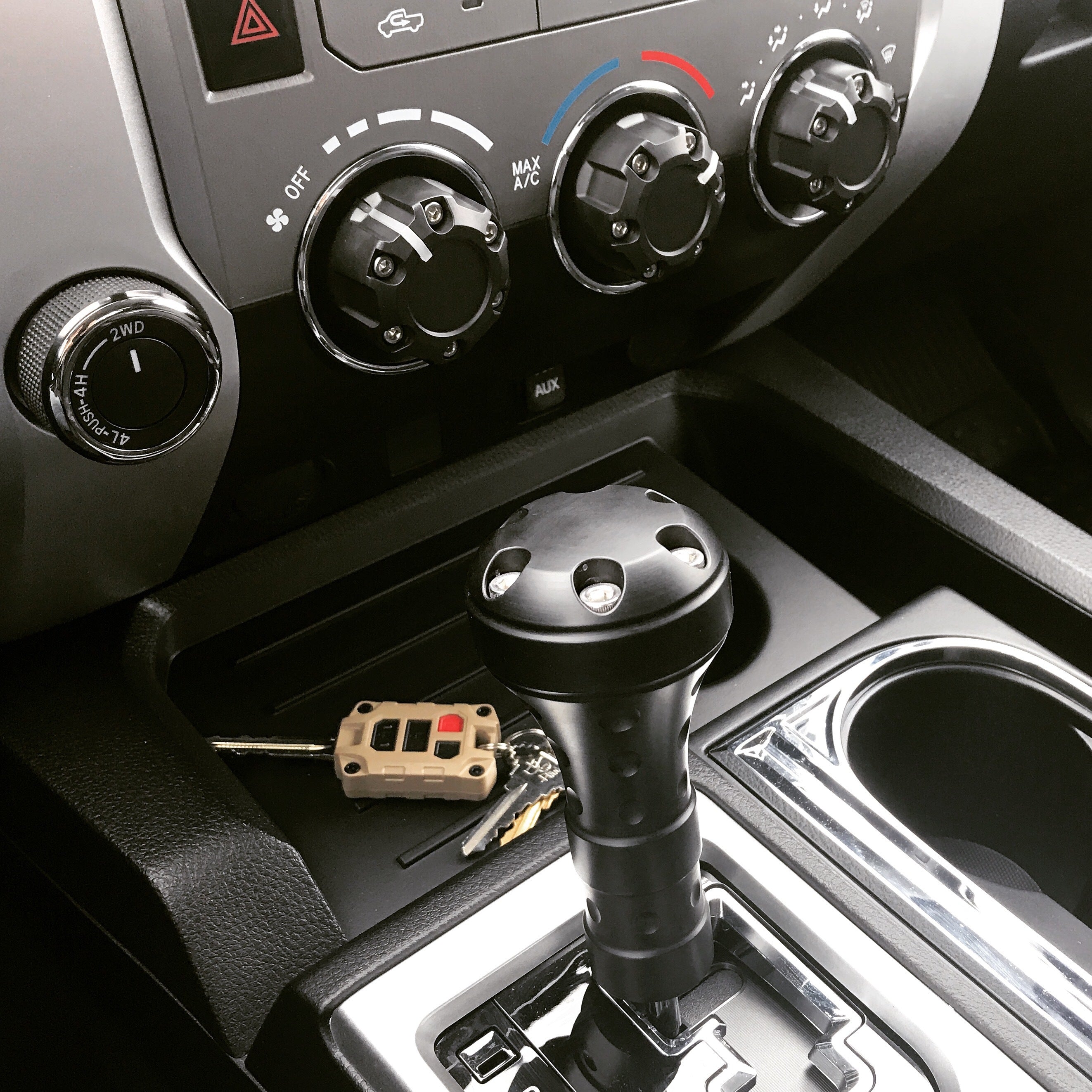 Climate Knobs (2014-2021 Tundra) - 3 PACK - WHITE