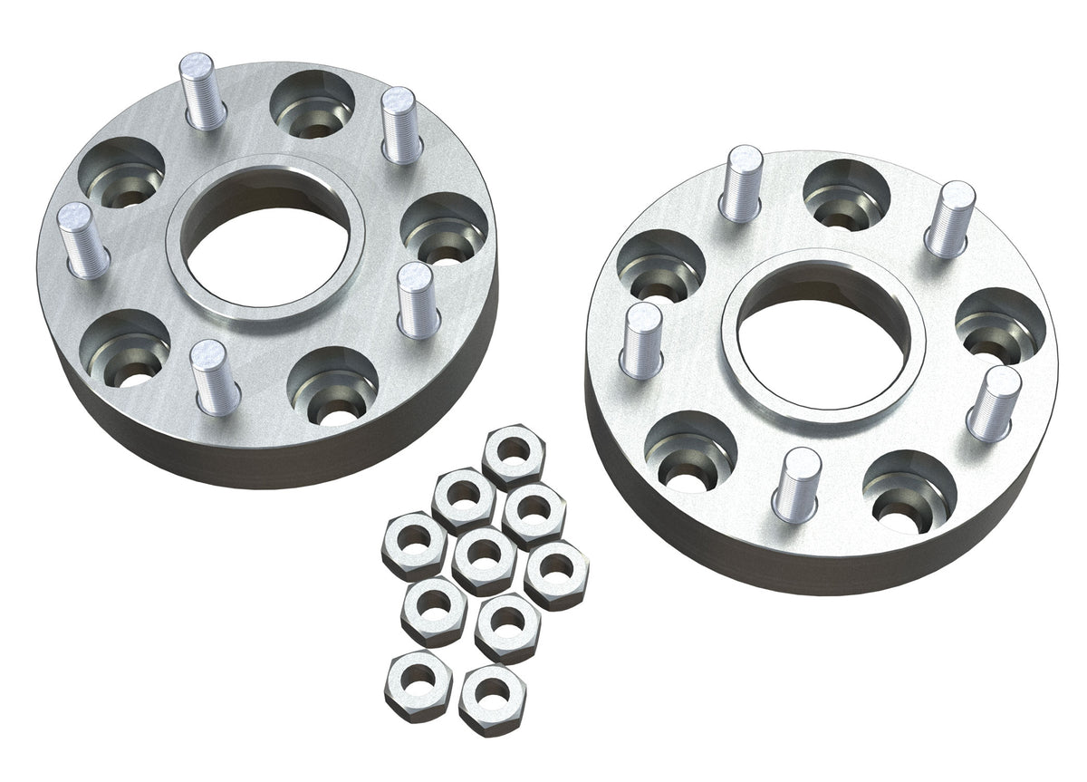 TeraFlex JK 1.25-inch wheel offset adapter kit for Jeep Wrangler JK