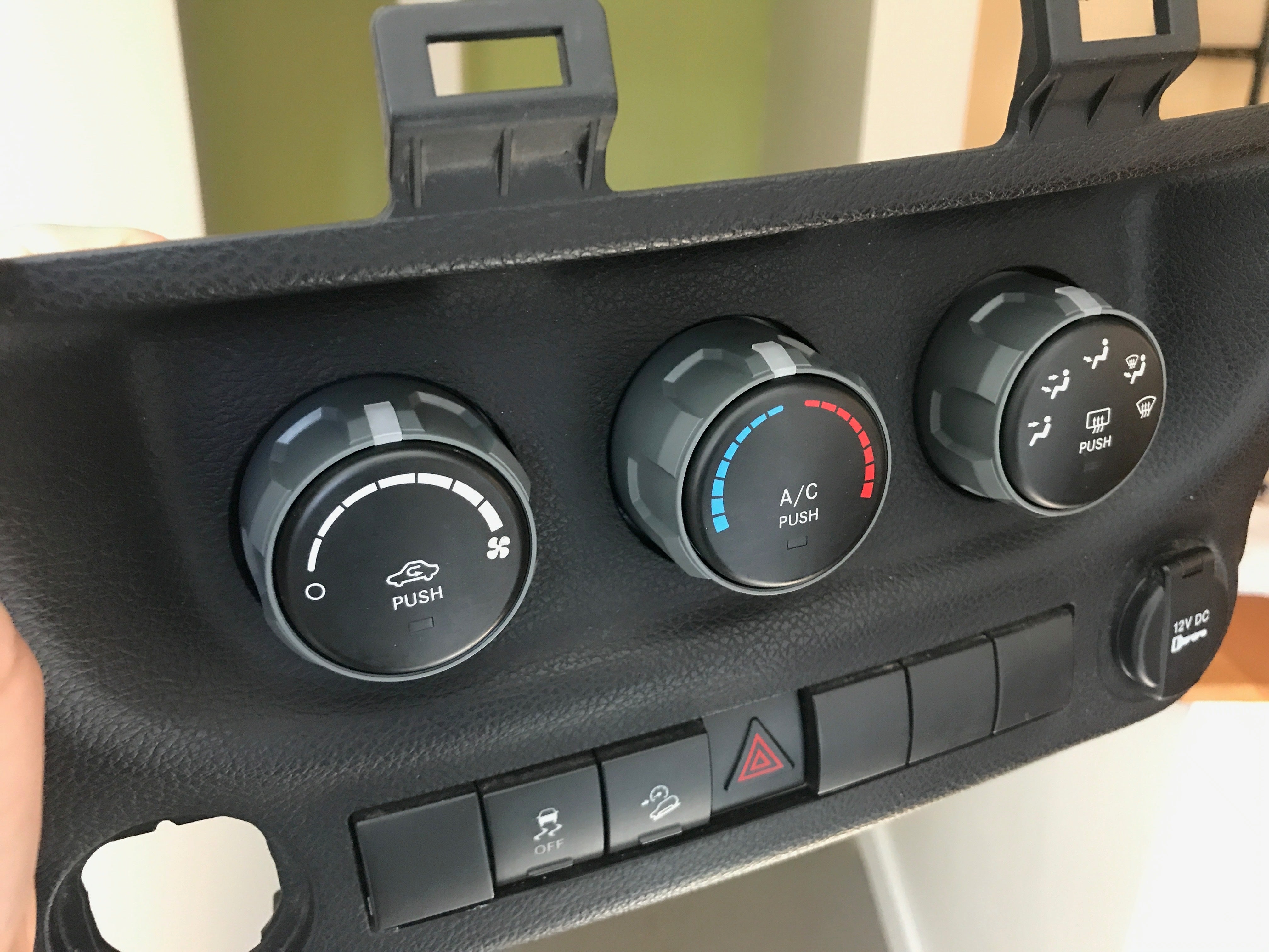 Climate Knobs (2011-2018 Wrangler JK) - ANVIL