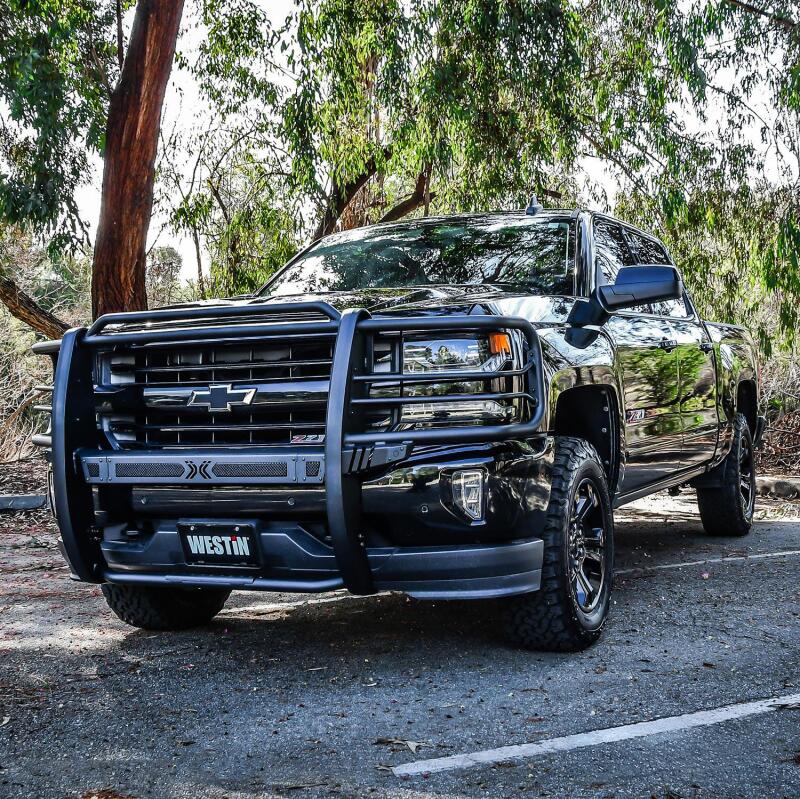 Westin Sportsman X Grille Guard, fits Chevy Silverado 1500