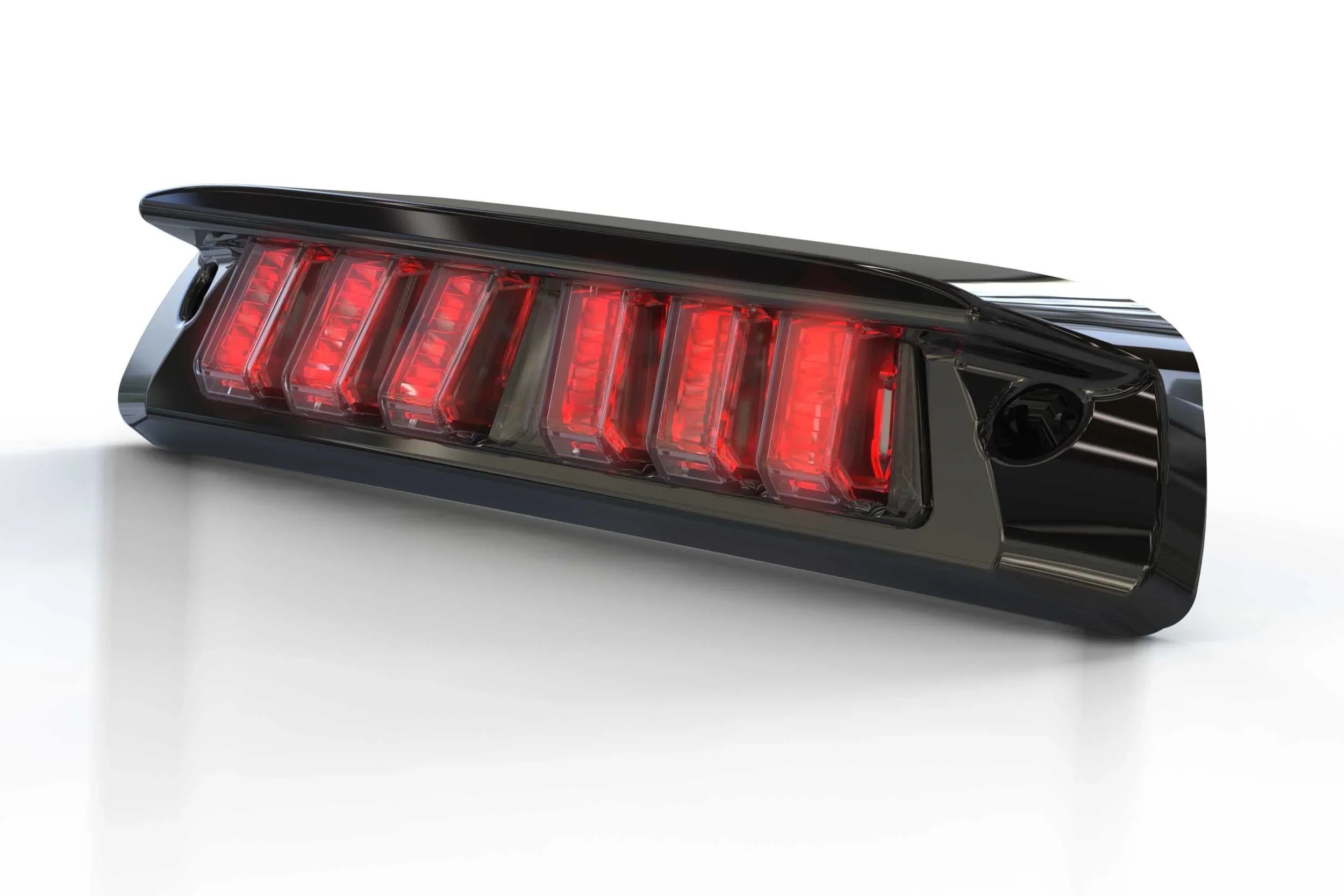 LED smoked third brake light for Toyota Tacoma overlanding vehicle accessory