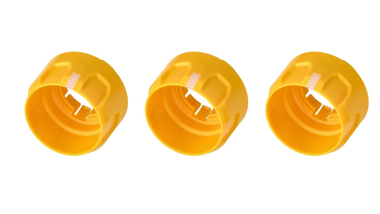 Climate Knobs (2011-2018 Wrangler JK) - BAJA YELLOW