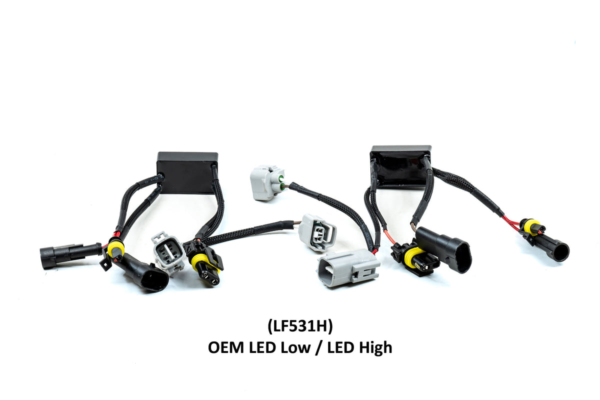 Morimoto XB LED headlight adapter harness for 2021-2024 Toyota 4Runner