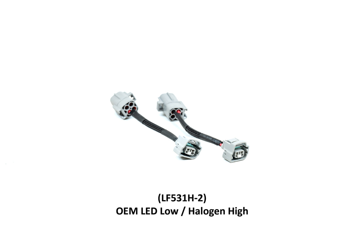 Morimoto XB LED headlight adapter harness for 2021-2024 Toyota 4Runner