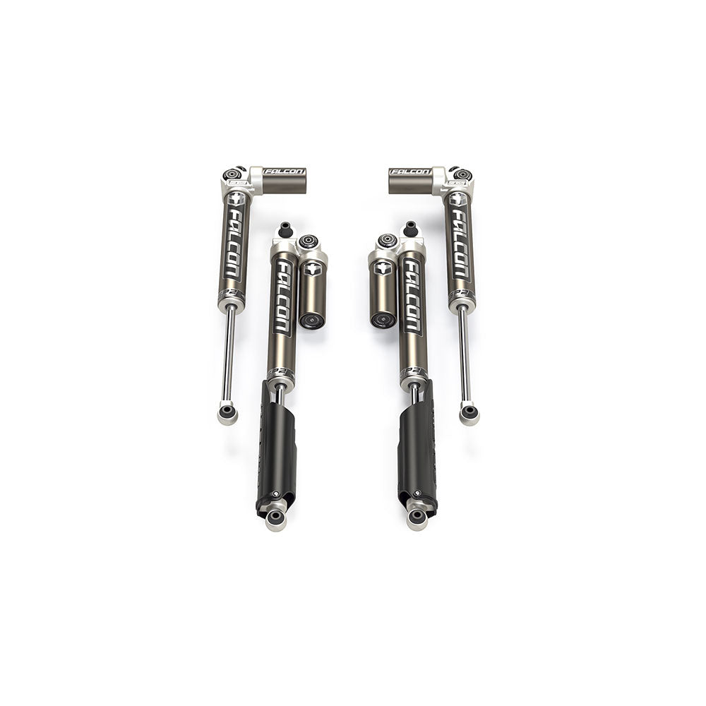 JL EcoDiesel/4xe/392: Falcon 3.1 SP2 Piggyback Shock Kit (2-4.5" Lift)