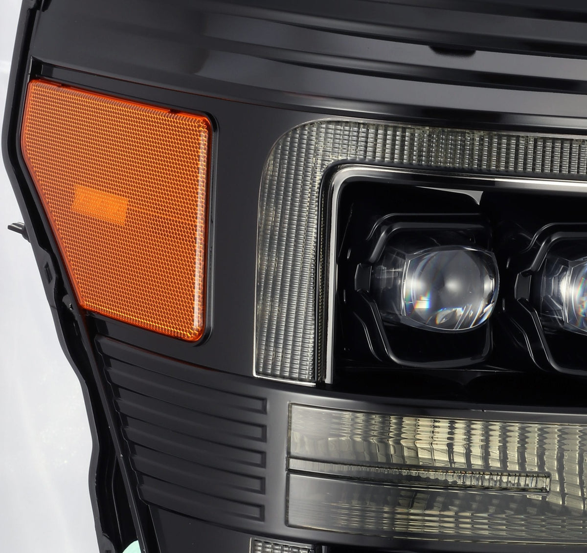 AlphaRex NOVA-Series LED Projector Headlights for Ford Super Duty - Alpha-Black