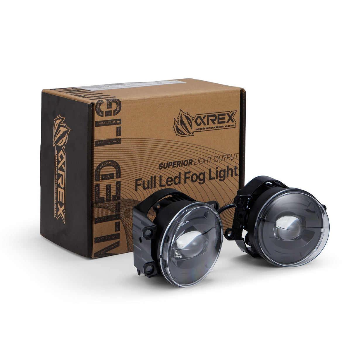 AlphaRex MKII DoubleTap Dual-Color LED Projector Fog Lights for Toyota 4Runner