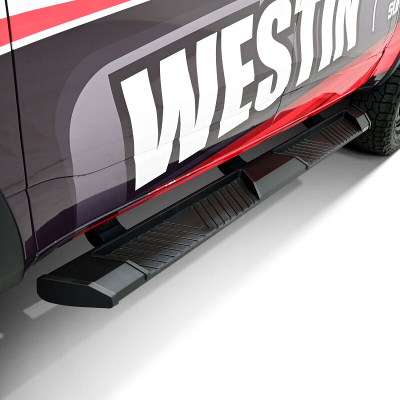 Westin AT6 Running Boards, Crew Cab, Textured Black, fits Ram 1500