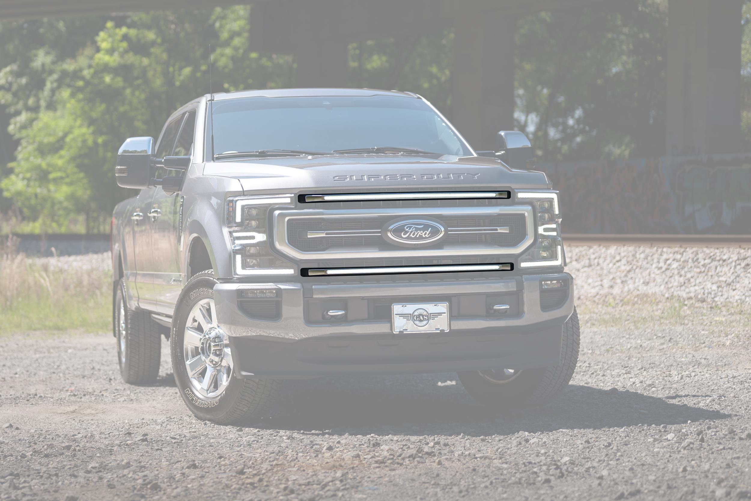 Morimoto Ford Super Duty (20-22) Platinum XBG LED Grille Inserts