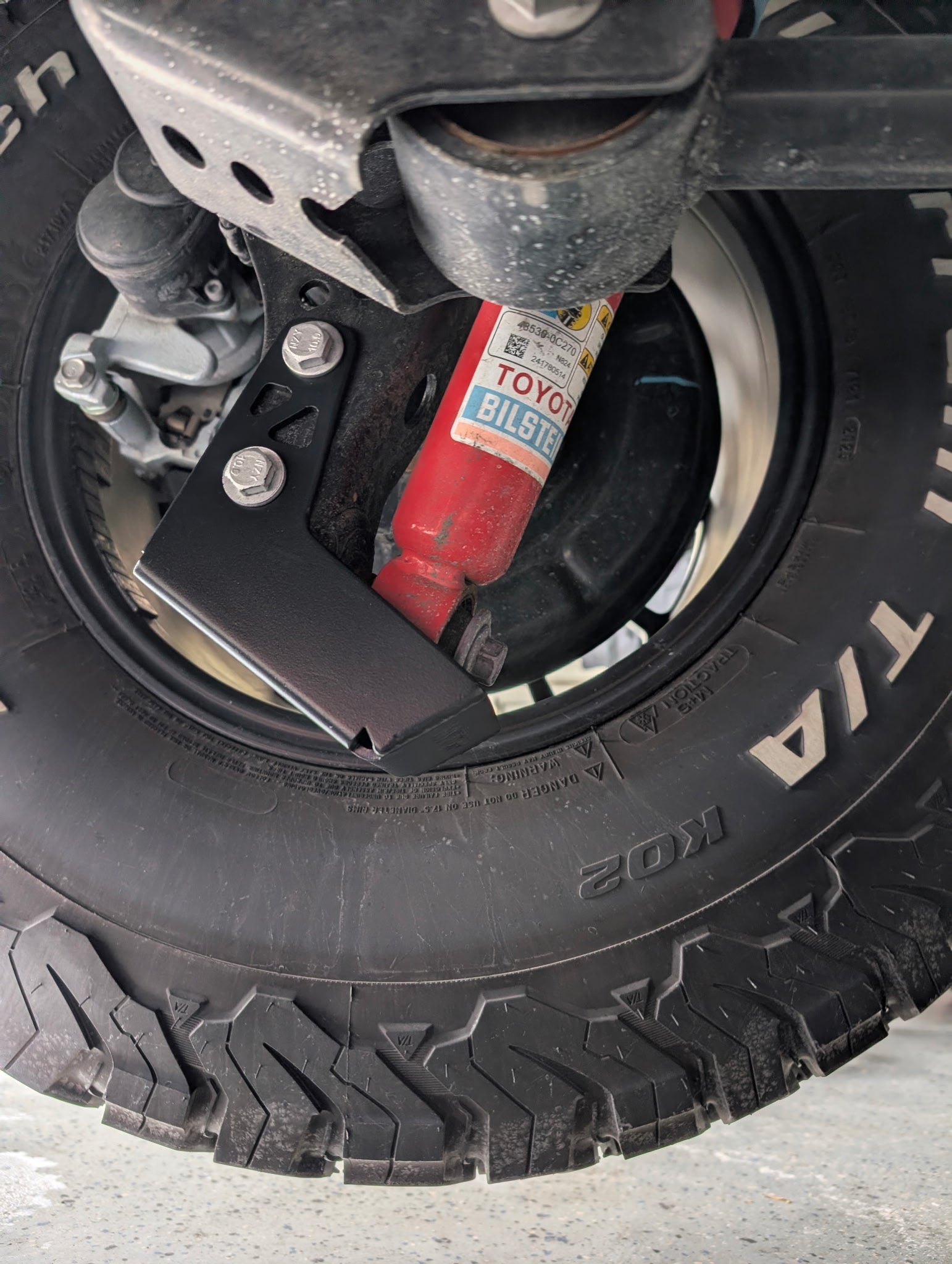 2022-Current Toyota Tundra/Sequoia Rear Shock Mount Skid Plate Kit