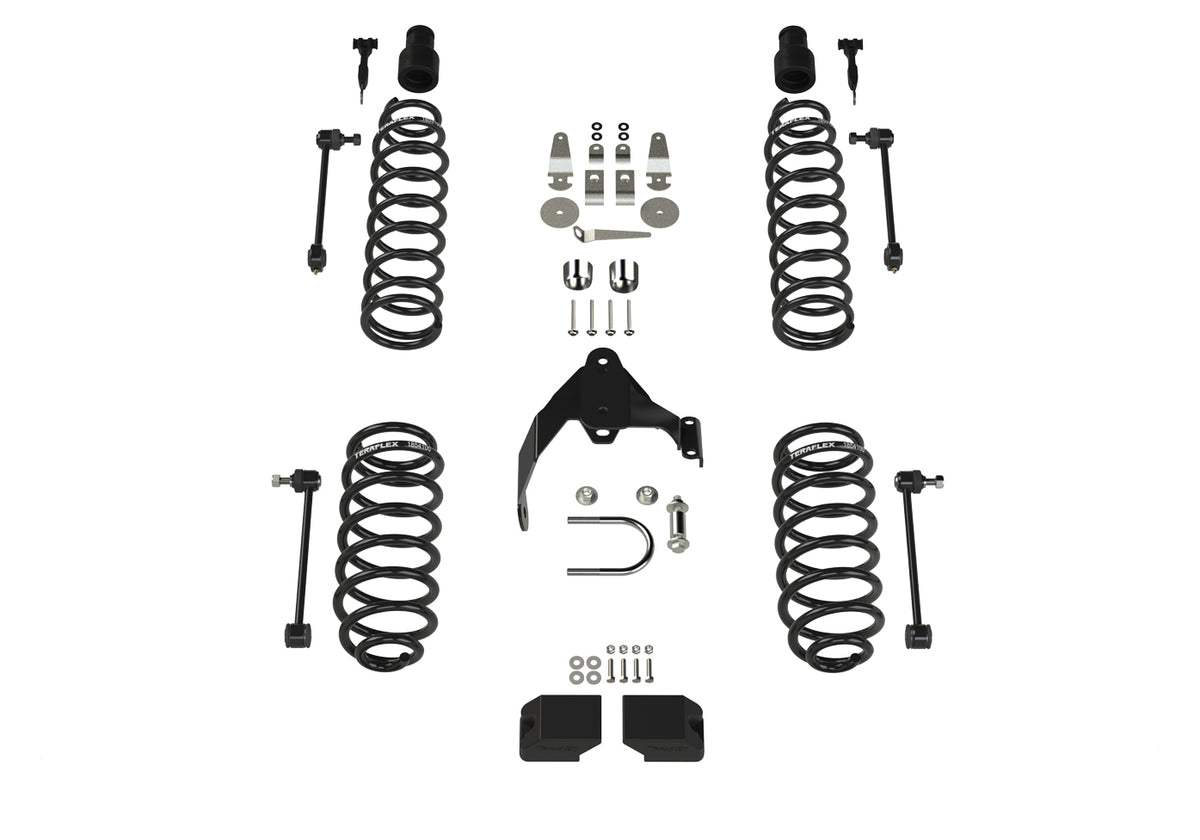 TeraFlex JK 2-door 3-inch coil spring base lift kit for Jeep Wrangler JK