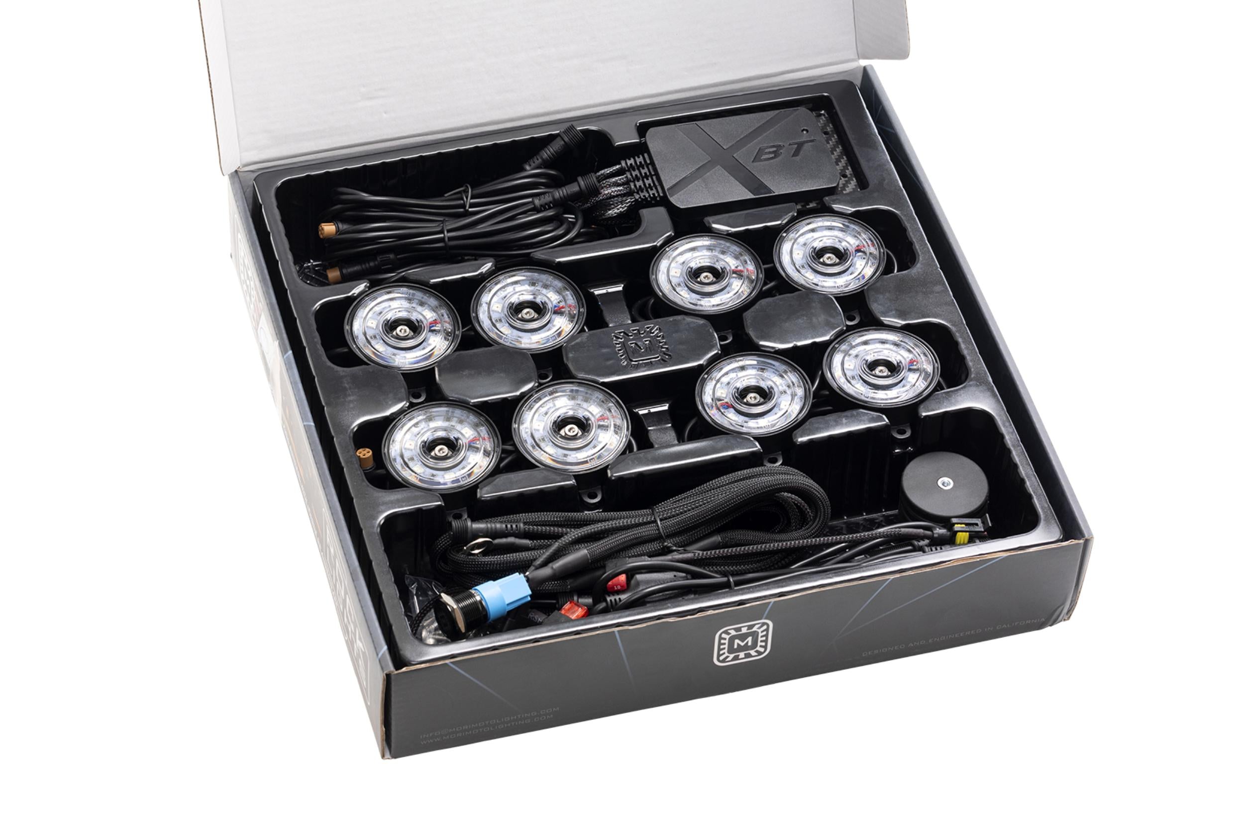 Morimoto Rock Light Kit: Color Changing RGB (8 Pc)