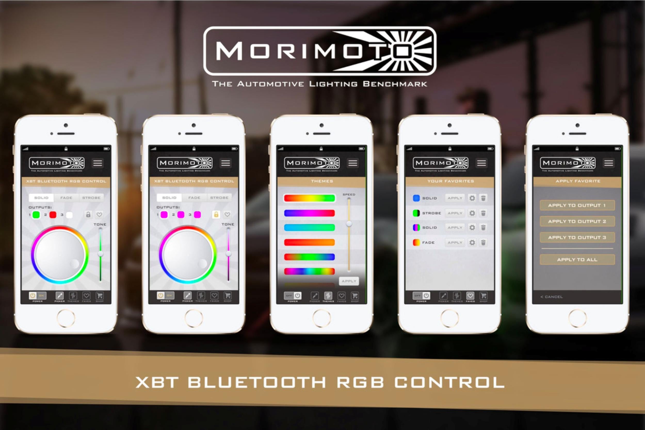 Morimoto Rock Light Kit: Color Changing RGB (6 Pc)