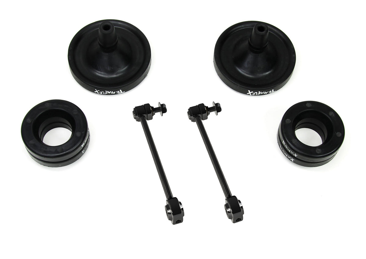 TeraFlex JK 1.5-inch performance spacer lift kit for Jeep Wrangler JK