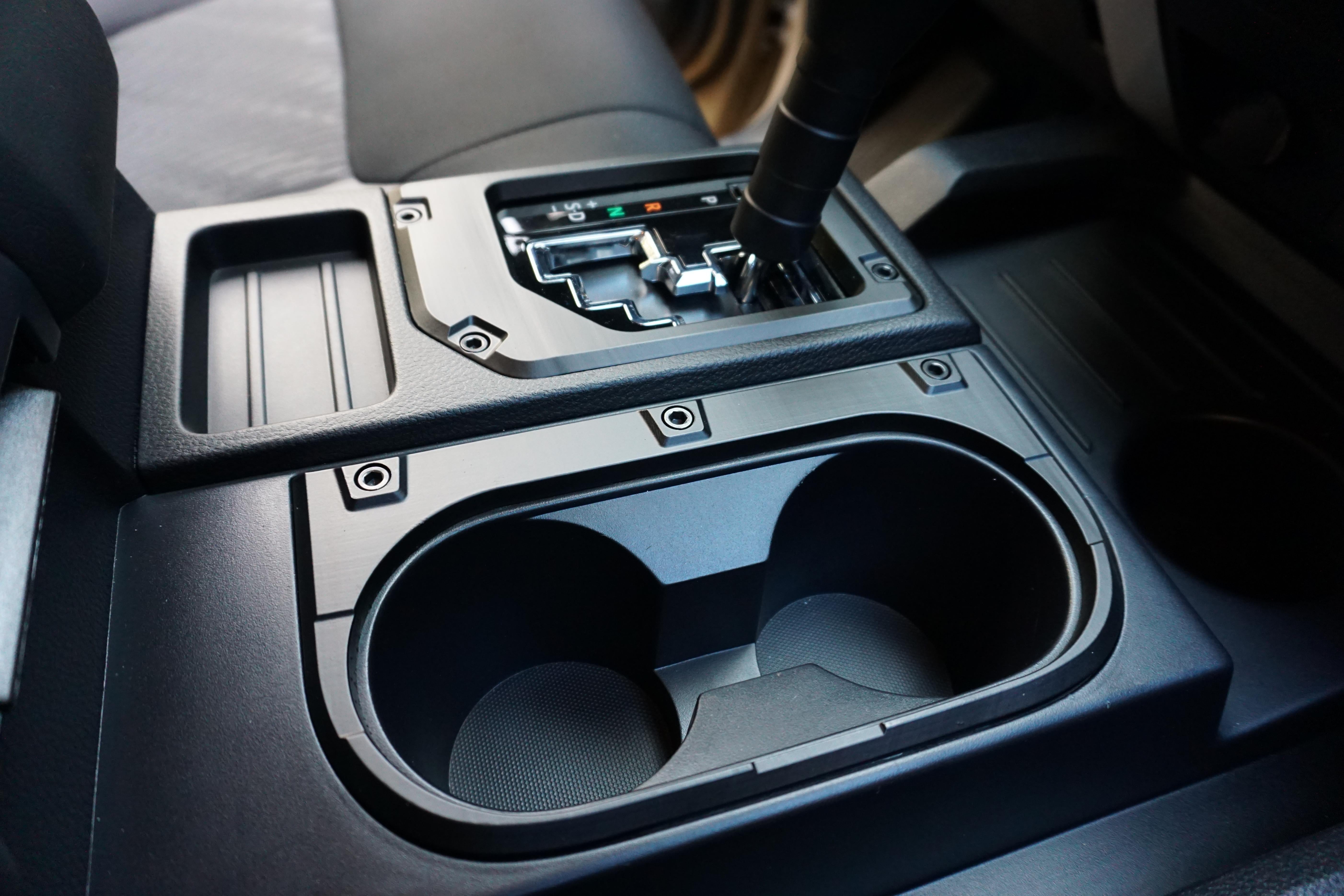 Cup Holder/Shifter Trim Rings (2014-2021 Tundra) - CEMENT