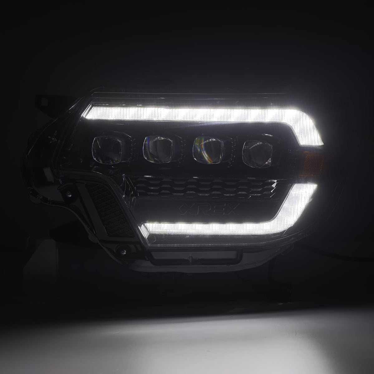 AlphaRex NOVA-Series LED Projector Headlights for Toyota Tacoma - Black
