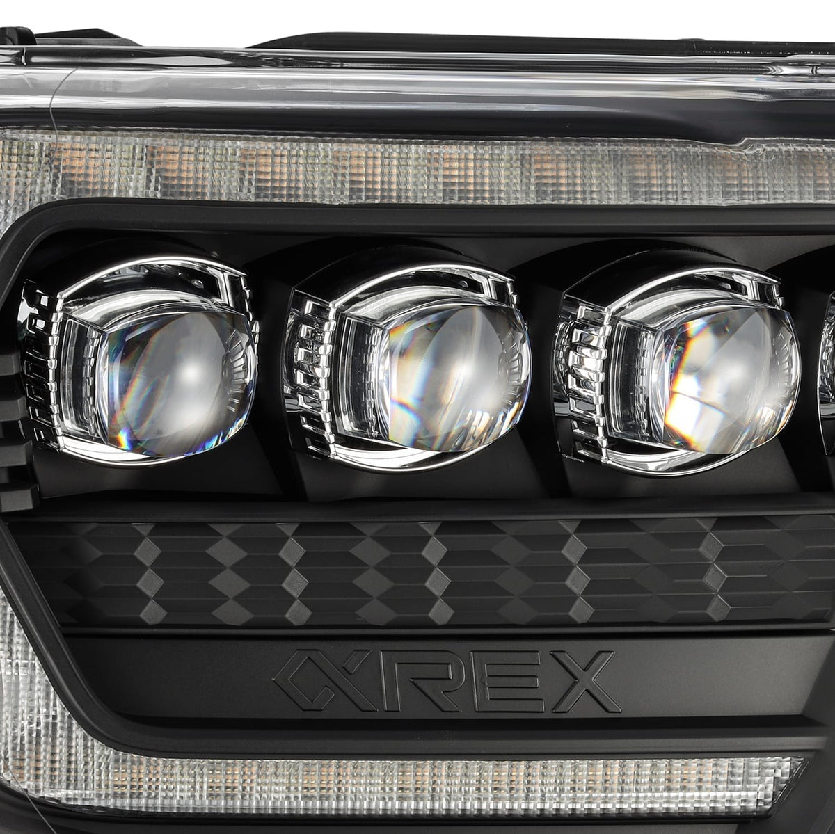 AlphaRex NOVA-Series LED Projector Headlights for Toyota Tacoma - Black