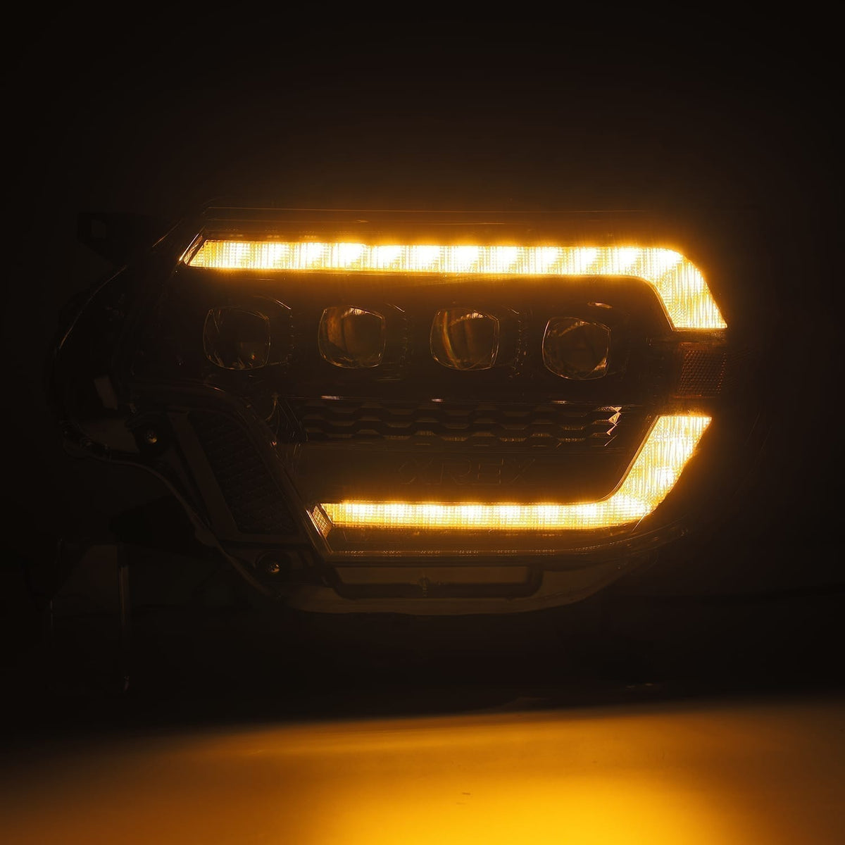 AlphaRex NOVA-Series LED Projector Headlights for Toyota Tacoma - Black