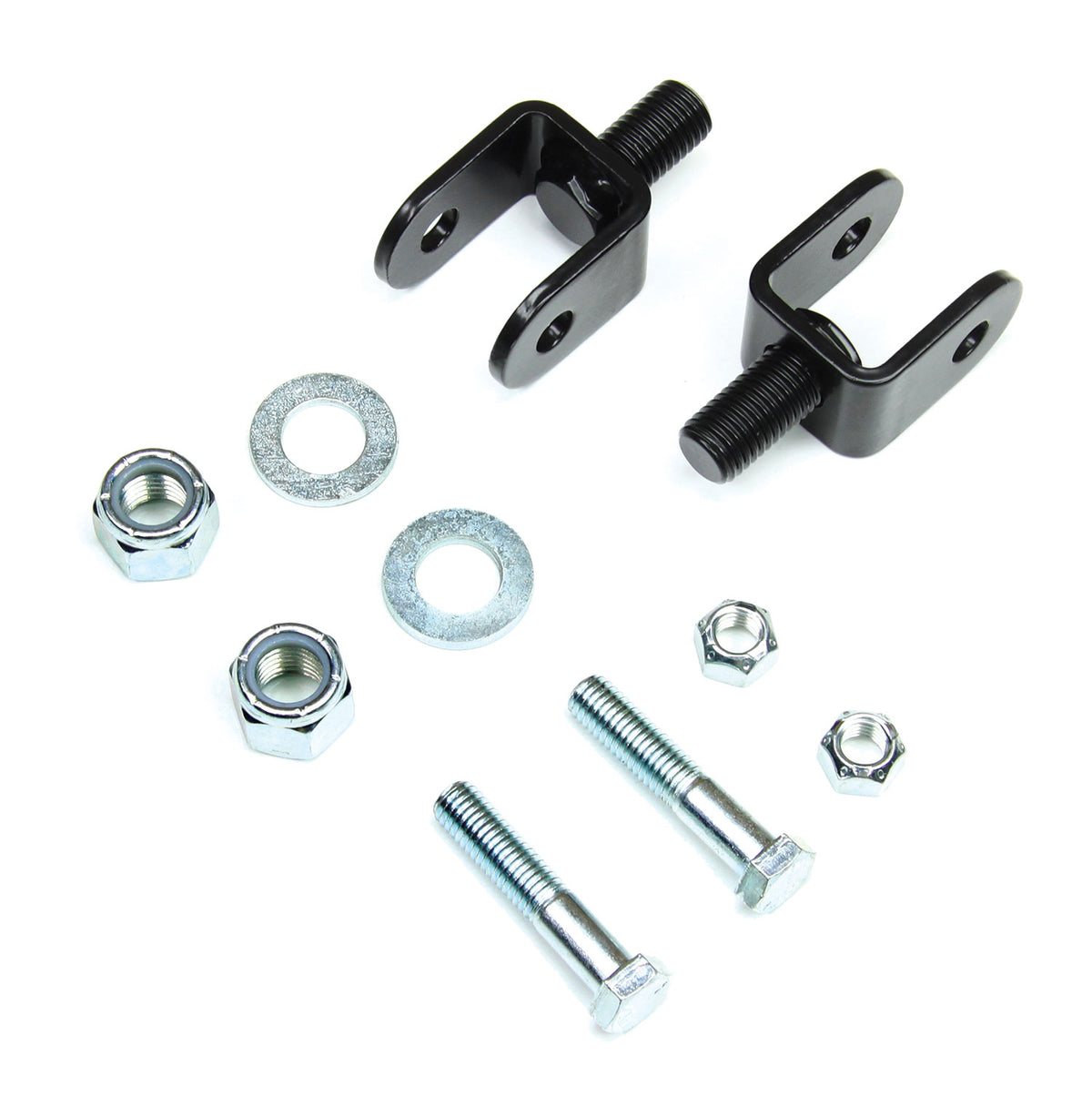 TeraFlex front upper shock stem eliminator kit for Jeep Wrangler TJ, Cherokee XJ, Grand Cherokee ZJ and Comanche MJ