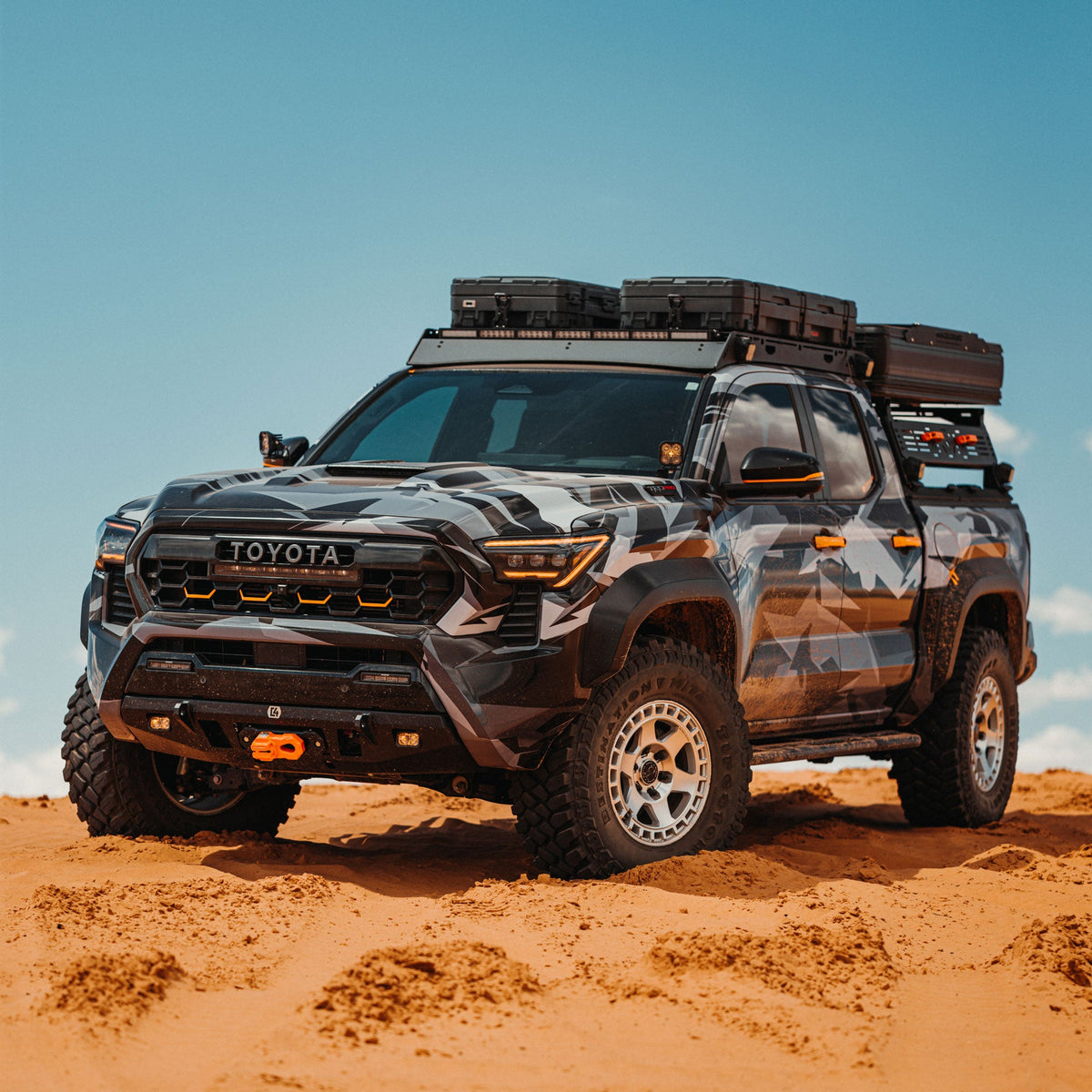 C4 Fabrication Tacoma Front Lo-Pro Winch Bumper / 4th Gen / 2024-2026