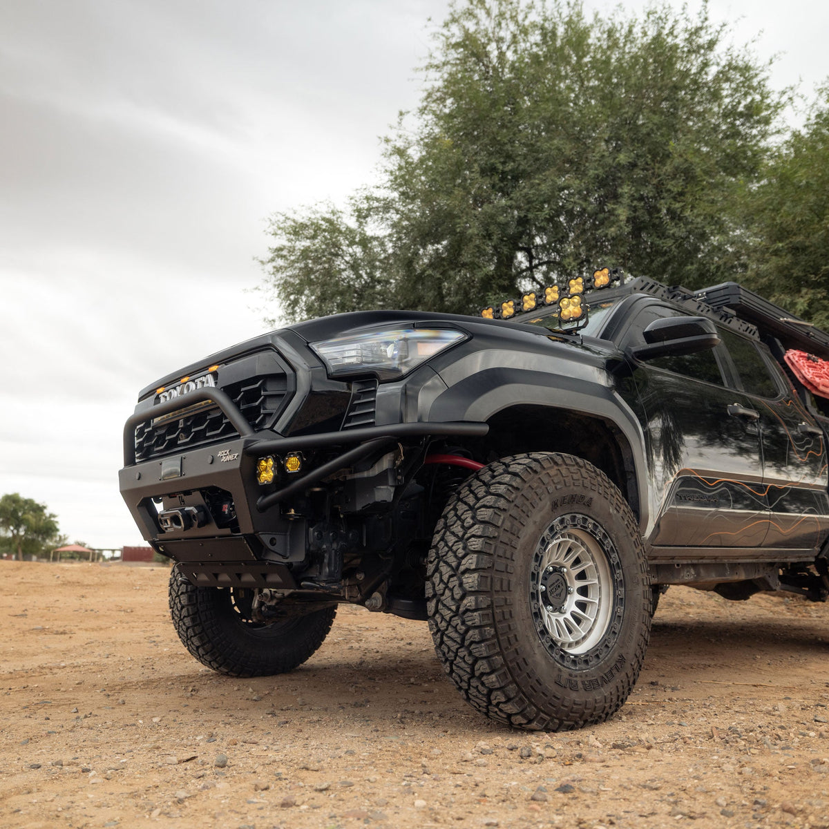 C4 Fabrication Rock Runner front bumper for 2024+ Toyota Tacoma