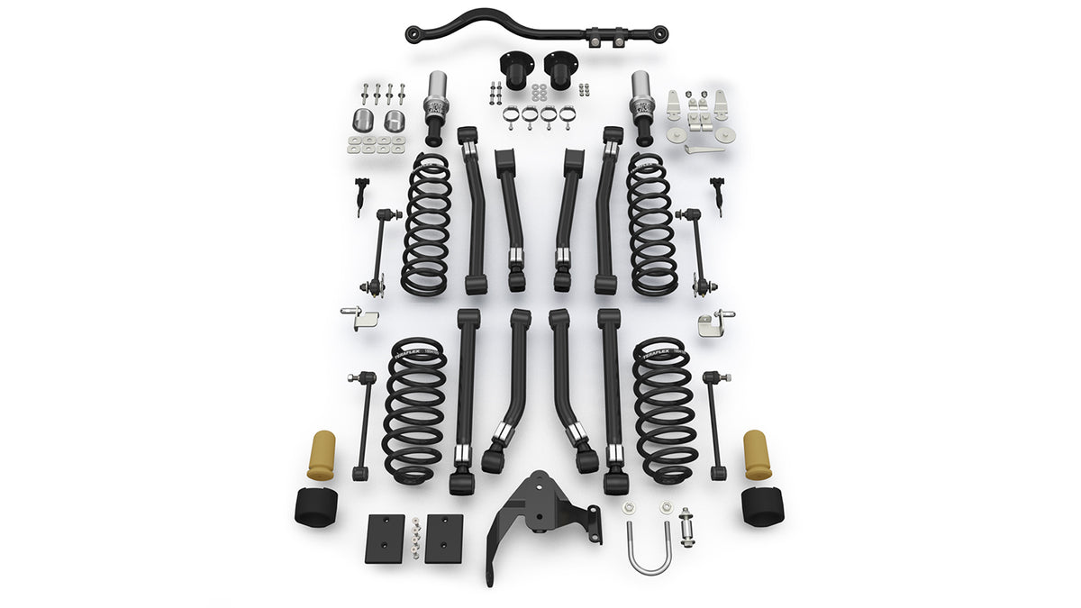 TeraFlex 3" Alpine RT3 Short Arm without shocks for Jeep Wrangler JK 2-door 2007-2018
